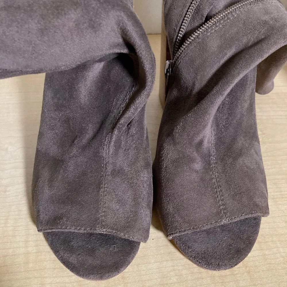 Jeffrey Campbell Peep Toe Boots - Picture 7 of 9